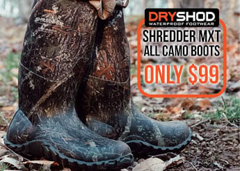 Dryshod Shredder MXT All Camo Boots Special Offer