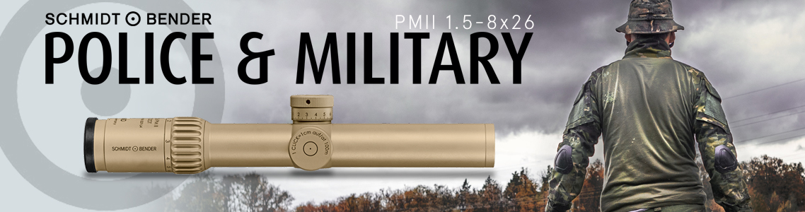 PM II 1.5-8x26 Riflescopes