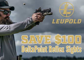 $100 Off Leupold DeltaPoint Reflex Sights!