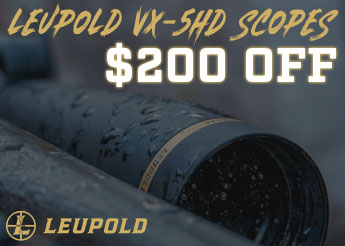 $200 Off Leupold VX-5HD Scopes!