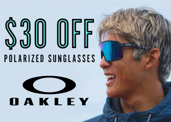 $30 Off Oakley Polarized Sunglasses