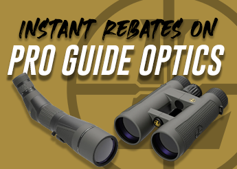 Instant Rebates on Leupold BX-4 Pro Guide Binoculars & SX-4 Pro Guide Spotters
