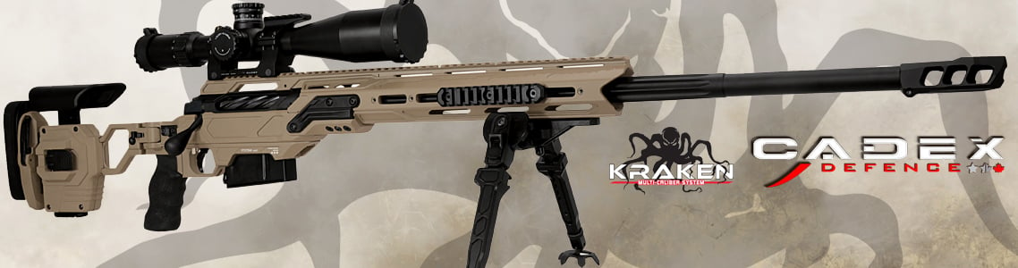 Cadex Kraken Multi-Caliber Rifles