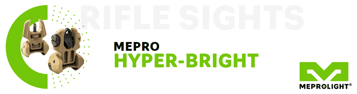 Meprolight Hyper-Bright Rifle Sights