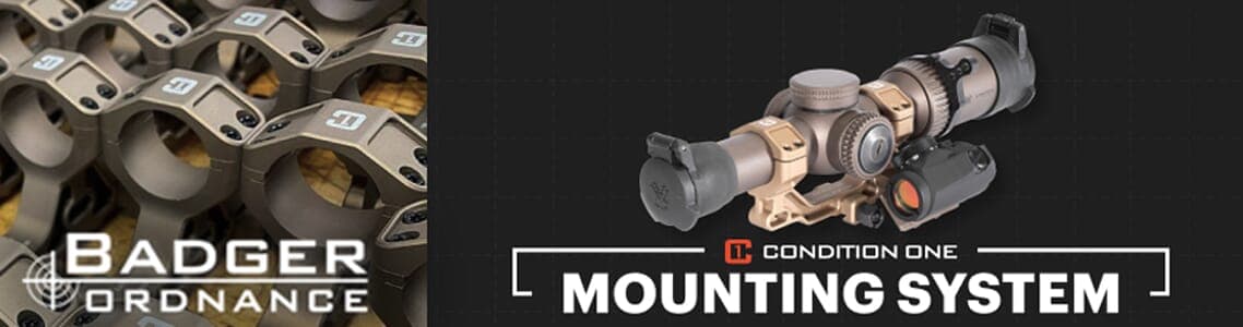 Badger Ordnance C.O.M.M. Mounts
