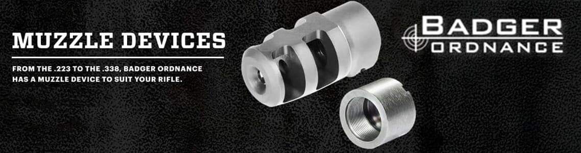 Badger Ordnance Muzzle Devices