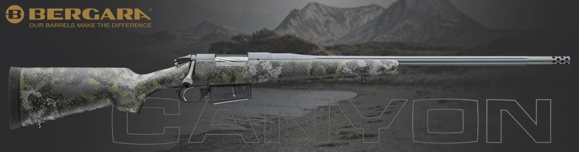 Bergara Premier Series Canyon Rifles