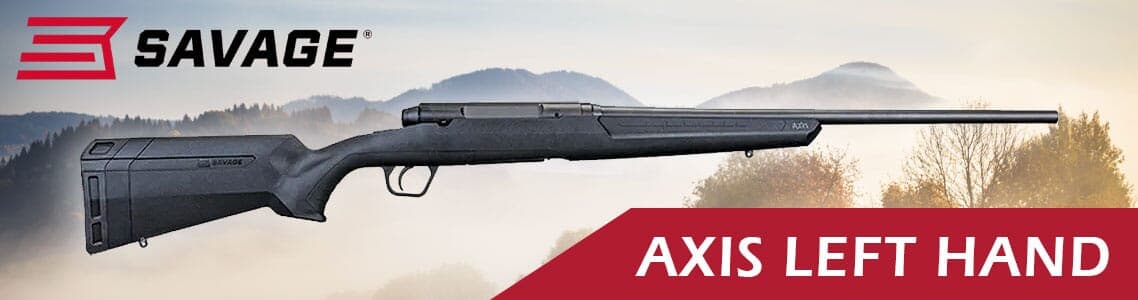 Savage Arms Axis Left Hand Rifles