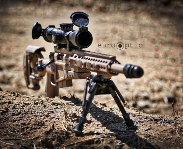 A right-handed version of the Accuracy International AX Multi-Caliber rifle. These rifles will be produced in a left-handed version, according to press release by Accuracy International.