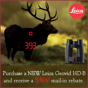 Purchase a NEW Leica Geovid HD-B and Receive a $300 Mail-In Rebate