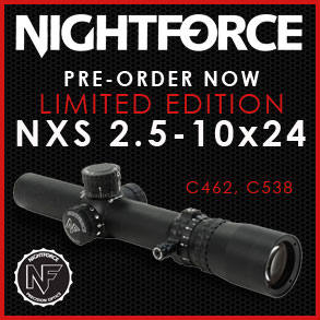 Nightforce Pre-Order NXS 2.5-10X24 C462-C538